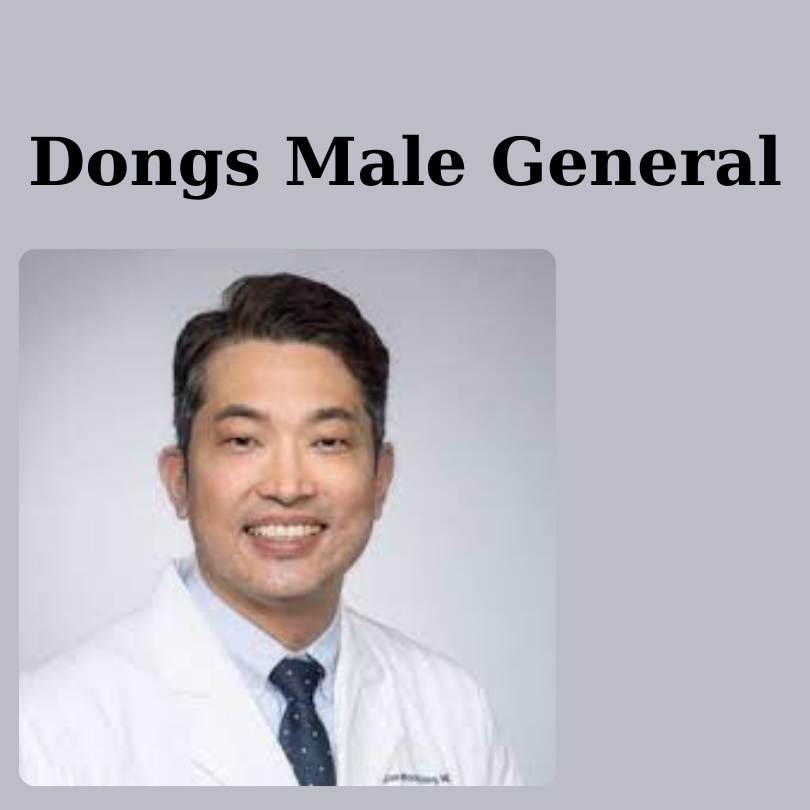 A Comprehensive Look at dongs male general